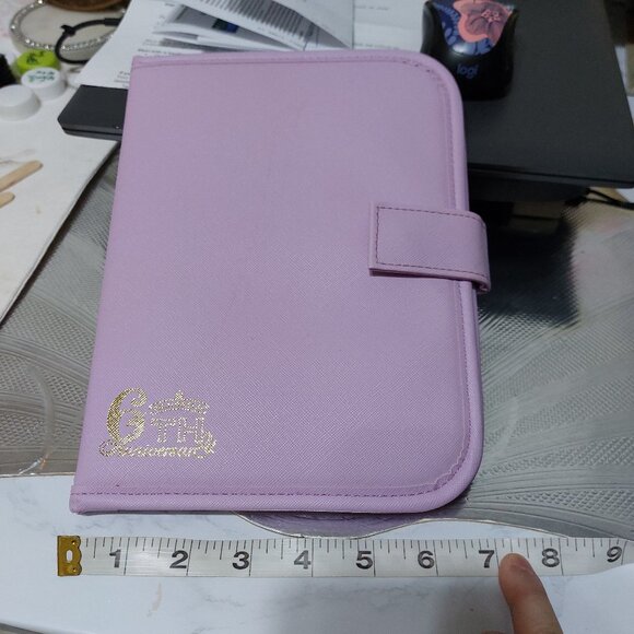Rare Discontinued Niji Sanji 6th Anni Multi Pocket Card Binder Sasaki Saku